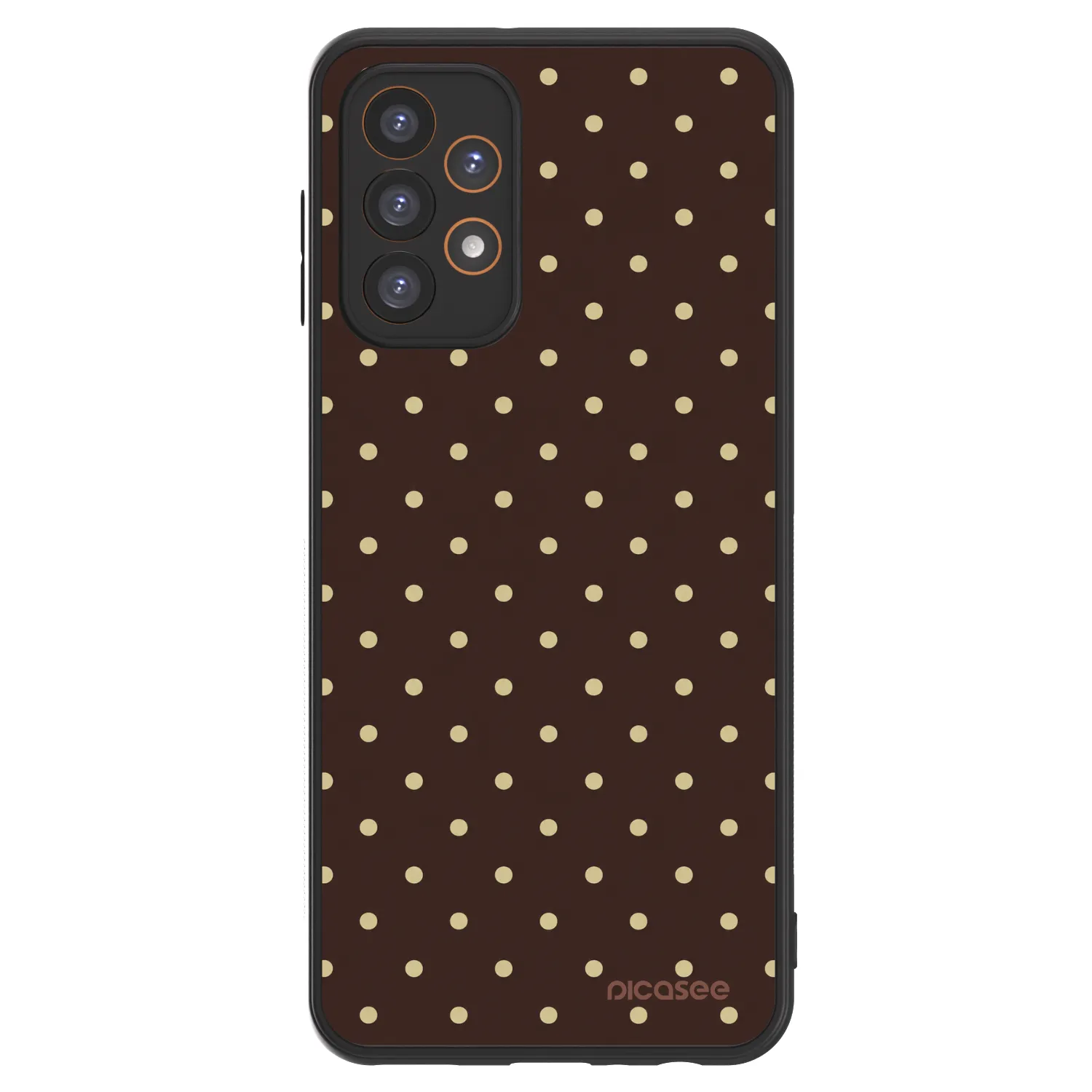 Picasee ULTIMATE CASE für Samsung Galaxy A23 A236B 5G - Vanilla Dots & Chocolate