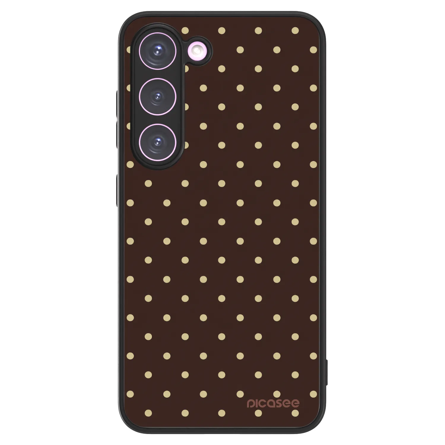 Picasee ULTIMATE CASE für Samsung Galaxy S23 5G - Vanilla Dots & Chocolate