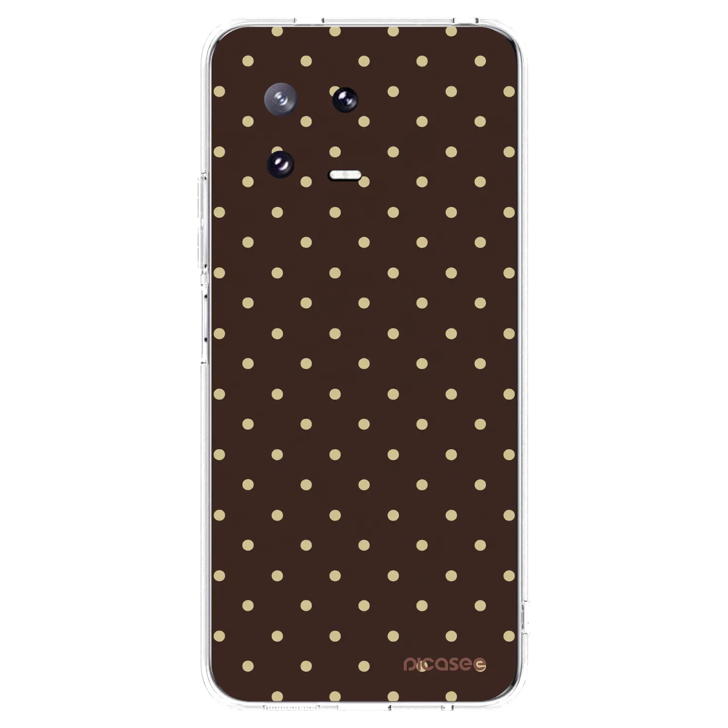 Picasee Xiaomi 13 Pro Hülle - Transparentes Silikon - Vanilla Dots & Chocolate