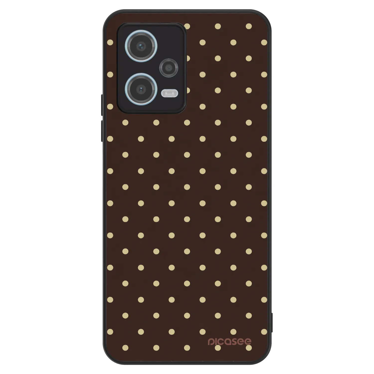 Picasee ULTIMATE CASE für Xiaomi Redmi Note 12 5G - Vanilla Dots & Chocolate