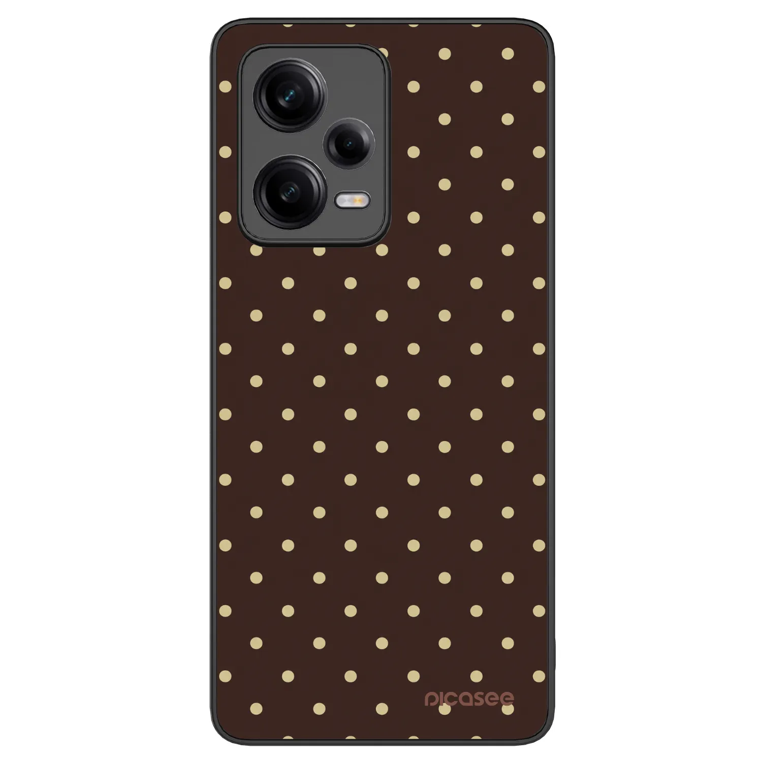 Picasee ULTIMATE CASE für Xiaomi Redmi Note 12 Pro 5G - Vanilla Dots & Chocolate
