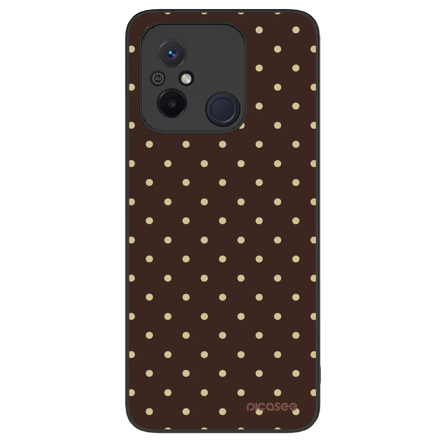 Picasee ULTIMATE CASE für Xiaomi Redmi 12C - Vanilla Dots & Chocolate