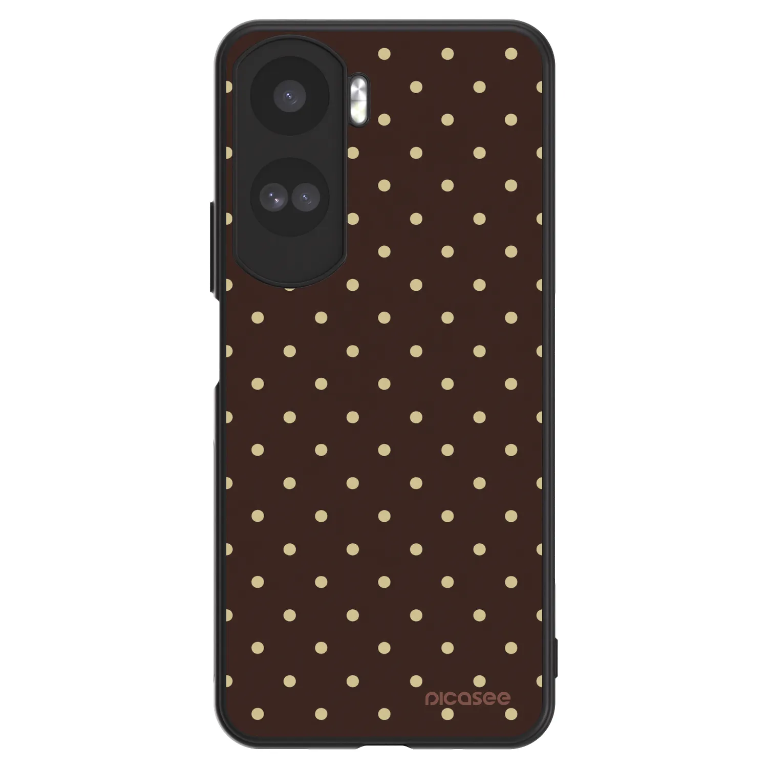 Picasee ULTIMATE CASE für Honor 90 Lite 5G - Vanilla Dots & Chocolate