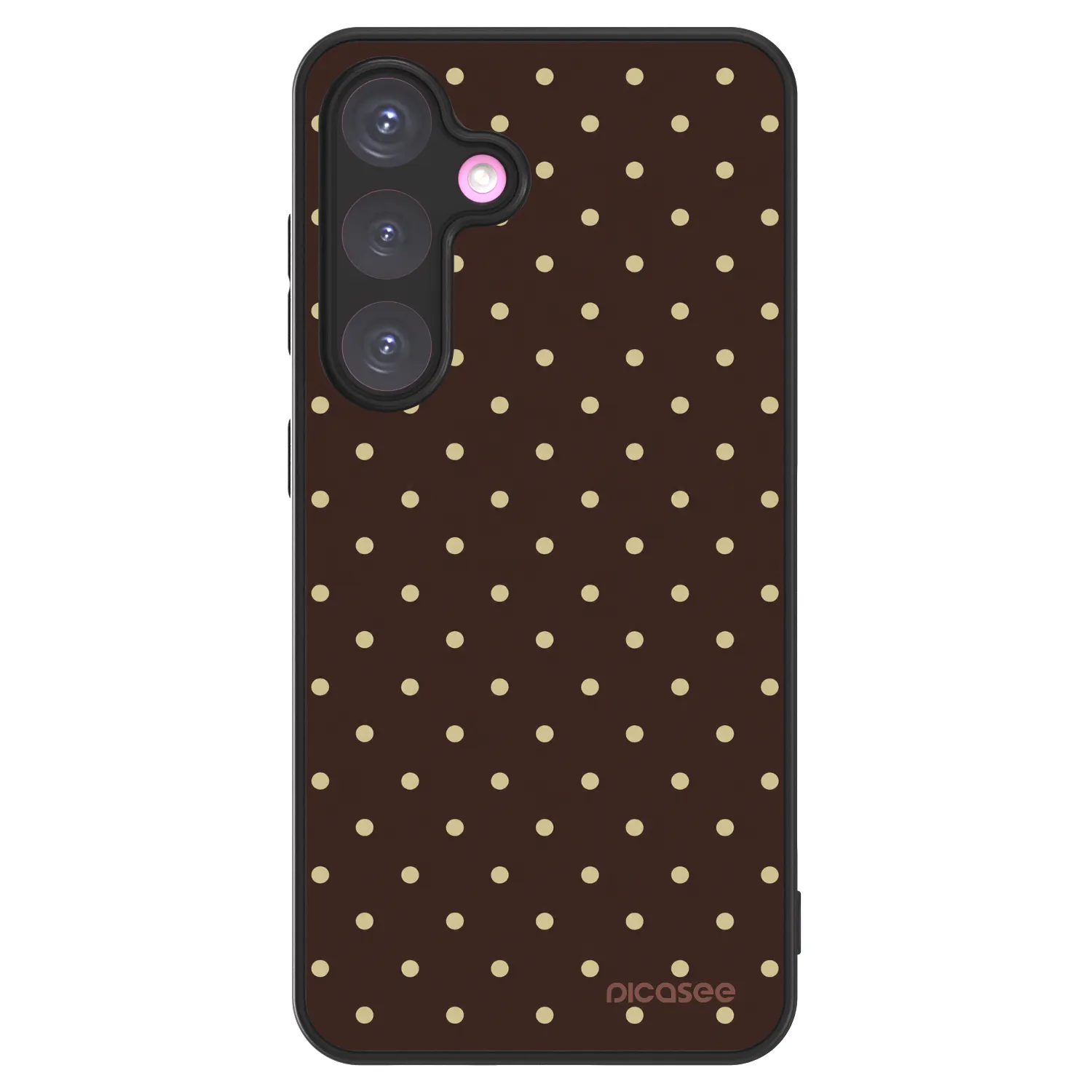 Picasee ULTIMATE CASE für Samsung Galaxy S24+ S926B 5G - Vanilla Dots & Chocolate