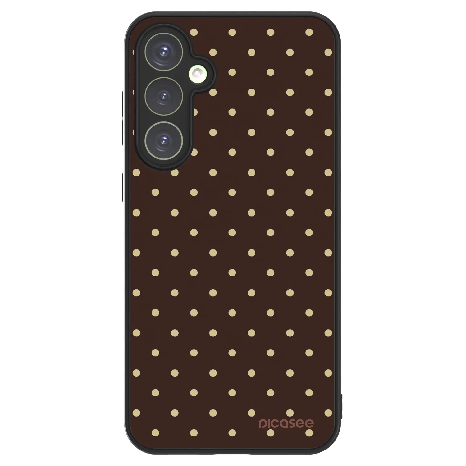 Picasee ULTIMATE CASE für Samsung Galaxy S23 FE S711B - Vanilla Dots & Chocolate