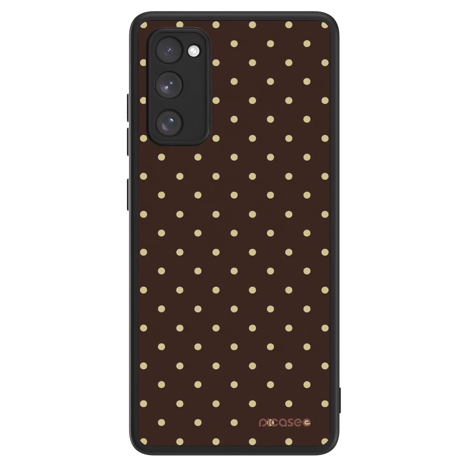 Picasee ULTIMATE CASE PowerShare für Samsung Galaxy S20 FE - Vanilla Dots & Chocolate