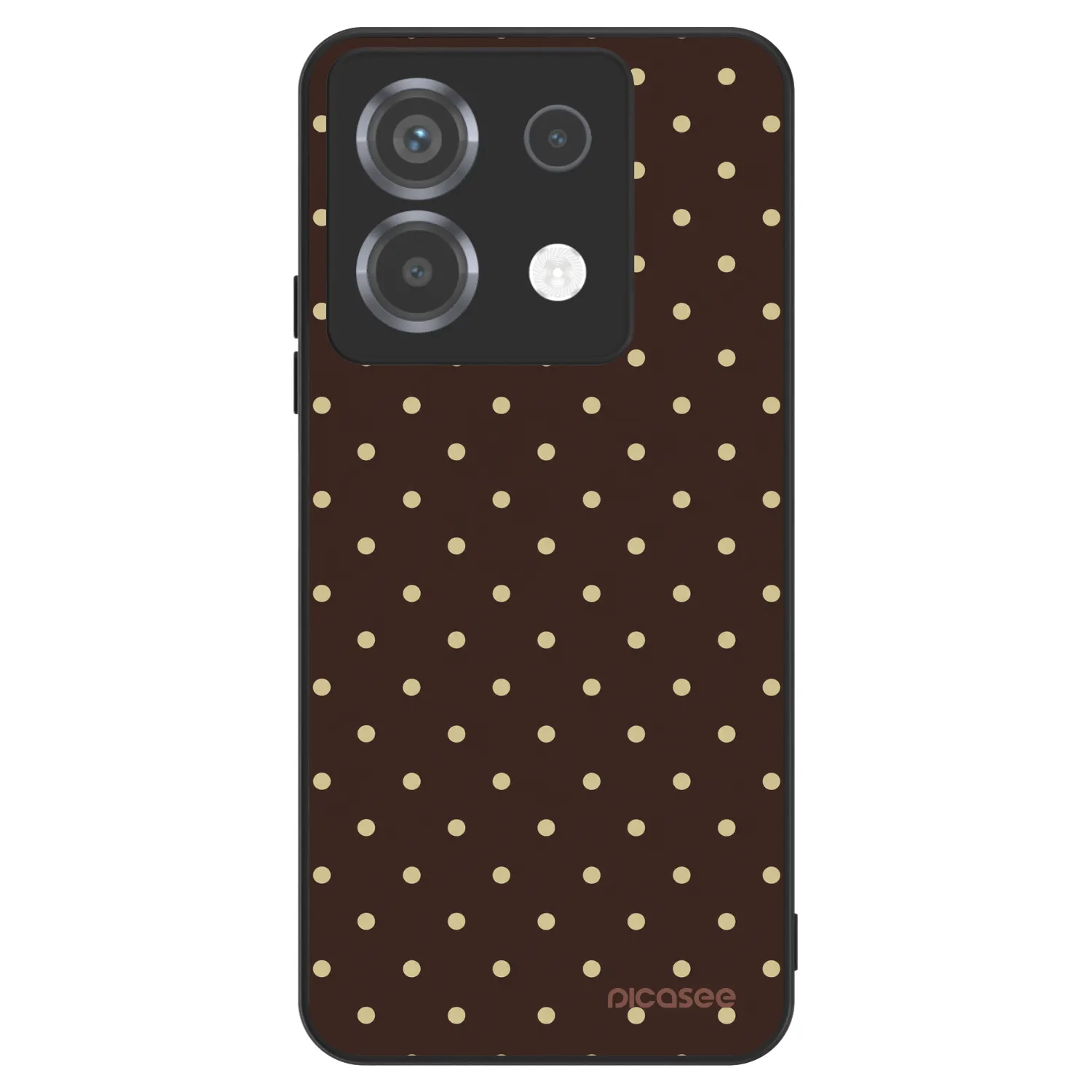 Picasee ULTIMATE CASE für Xiaomi Poco X6 - Vanilla Dots & Chocolate