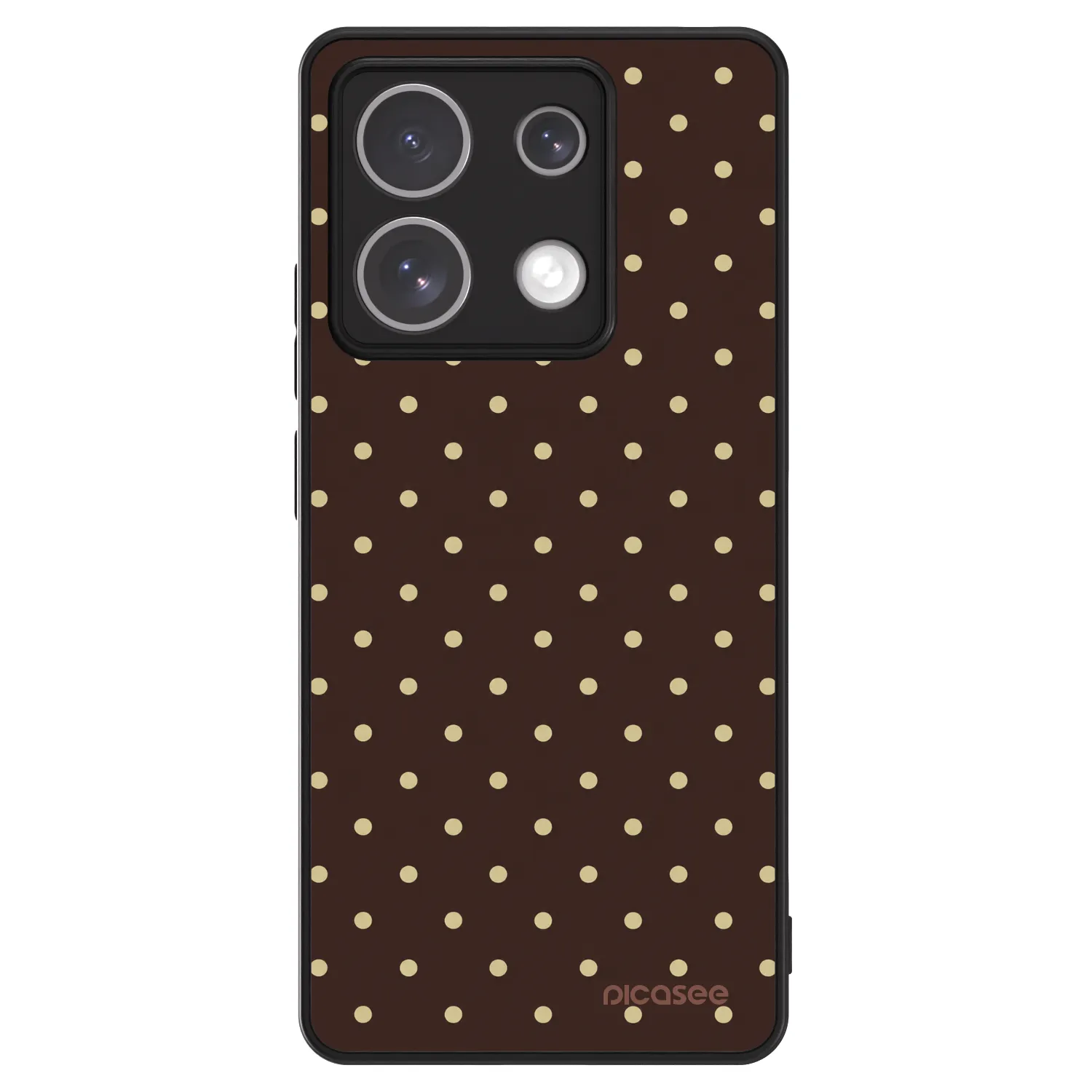 Picasee ULTIMATE CASE für Xiaomi Redmi Note 13 Pro 5G - Vanilla Dots & Chocolate