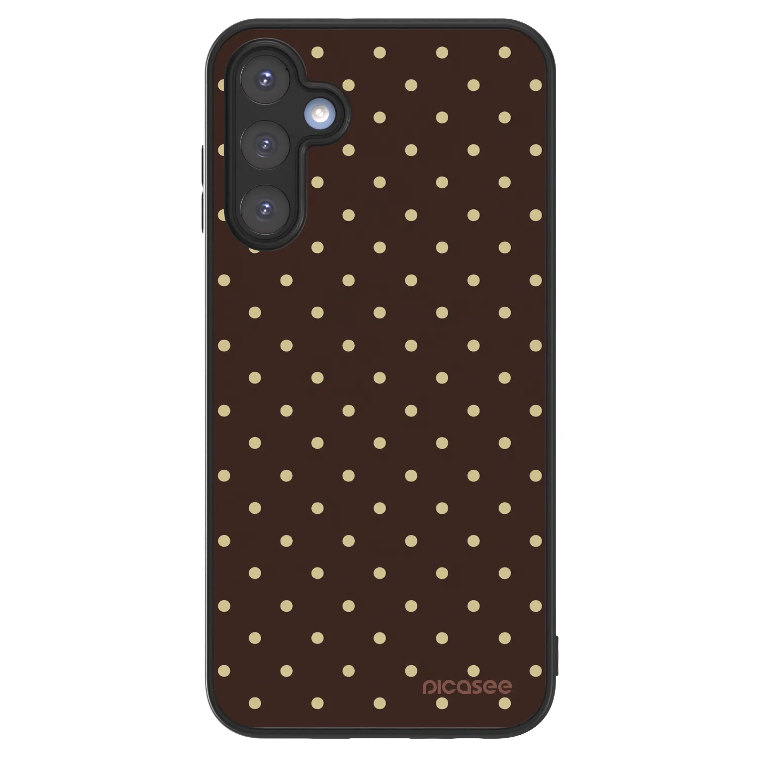 Picasee ULTIMATE CASE für Samsung Galaxy A15 A156B 5G - Vanilla Dots & Chocolate