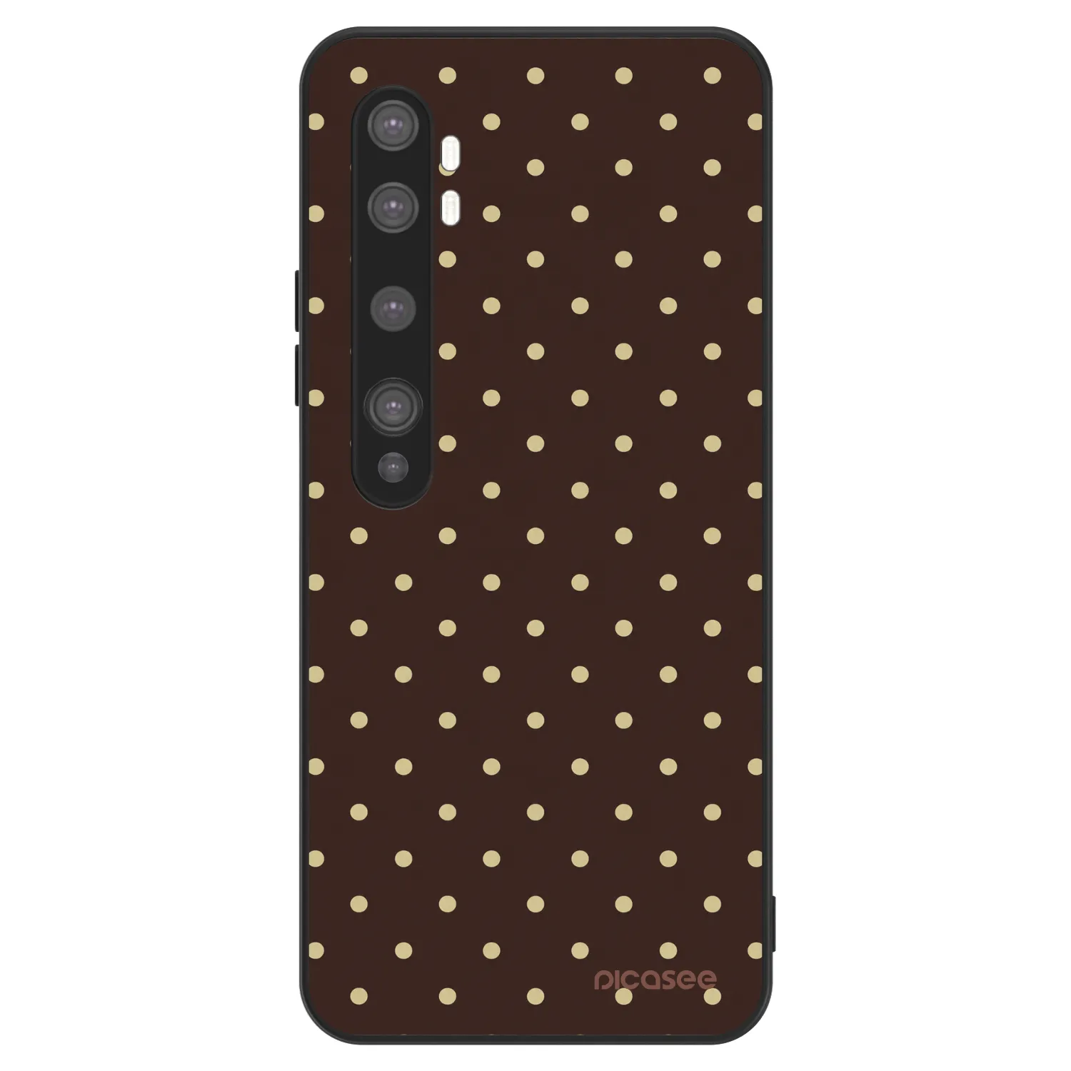 Picasee ULTIMATE CASE für Xiaomi Mi Note 10 (Pro) - Vanilla Dots & Chocolate