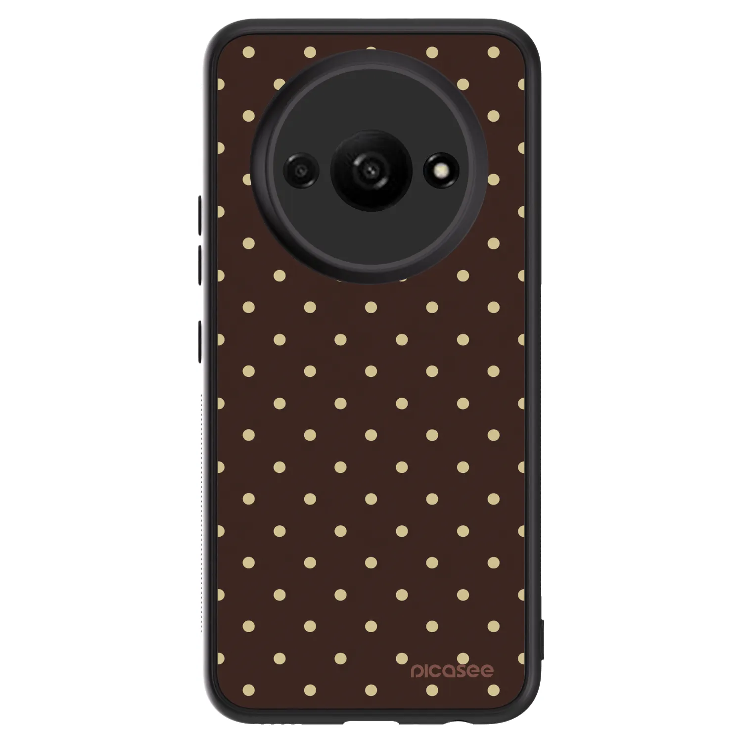 Picasee ULTIMATE CASE für Xiaomi Redmi A3 - Vanilla Dots & Chocolate