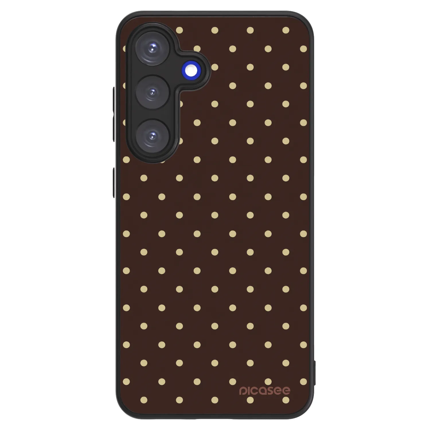 Picasee ULTIMATE CASE für Samsung Galaxy S25 5G - Vanilla Dots & Chocolate