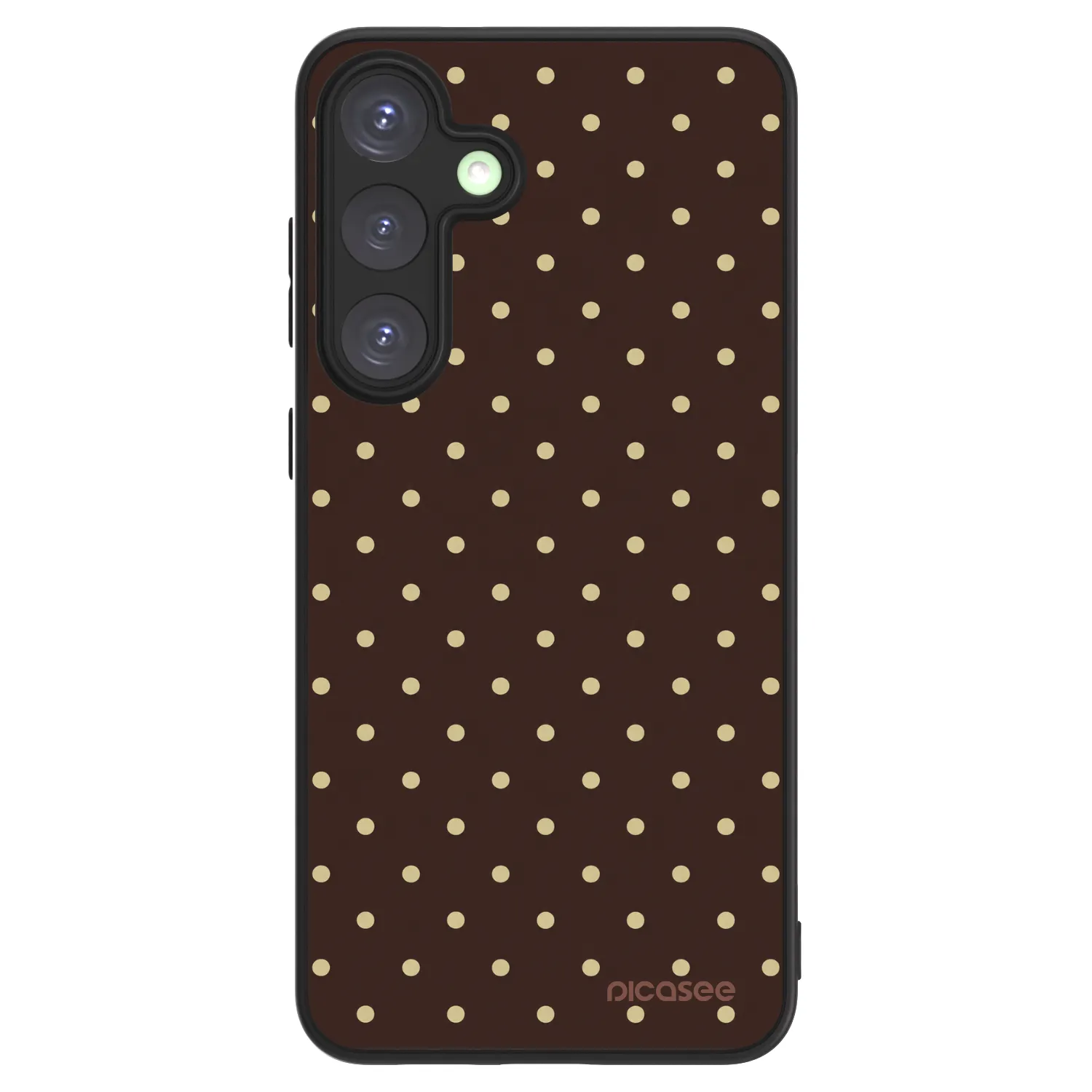 Picasee ULTIMATE CASE PowerShare für Samsung Galaxy S25+ 5G - Vanilla Dots & Chocolate