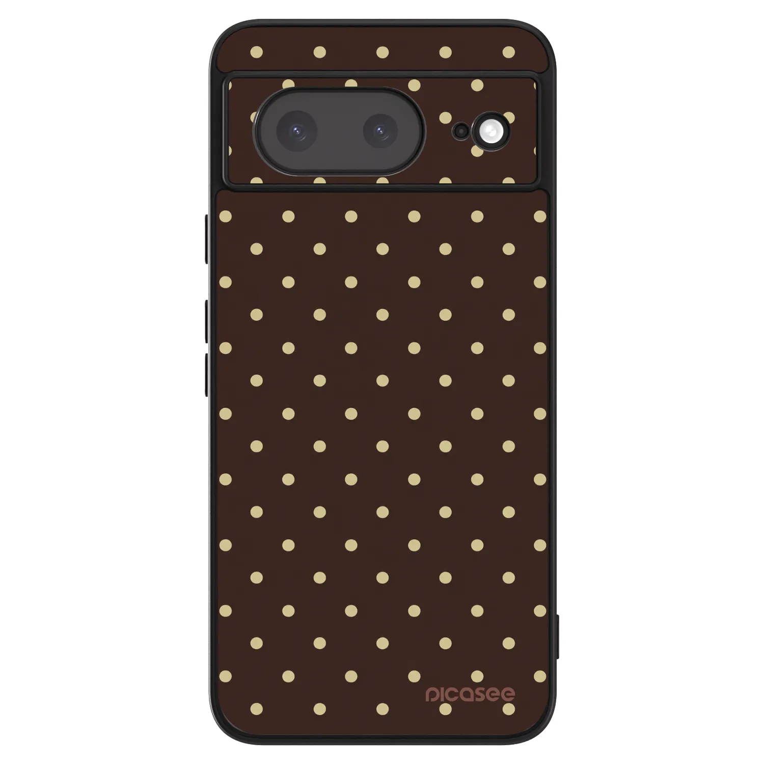 Picasee ULTIMATE CASE für Google Pixel 8a - Vanilla Dots & Chocolate