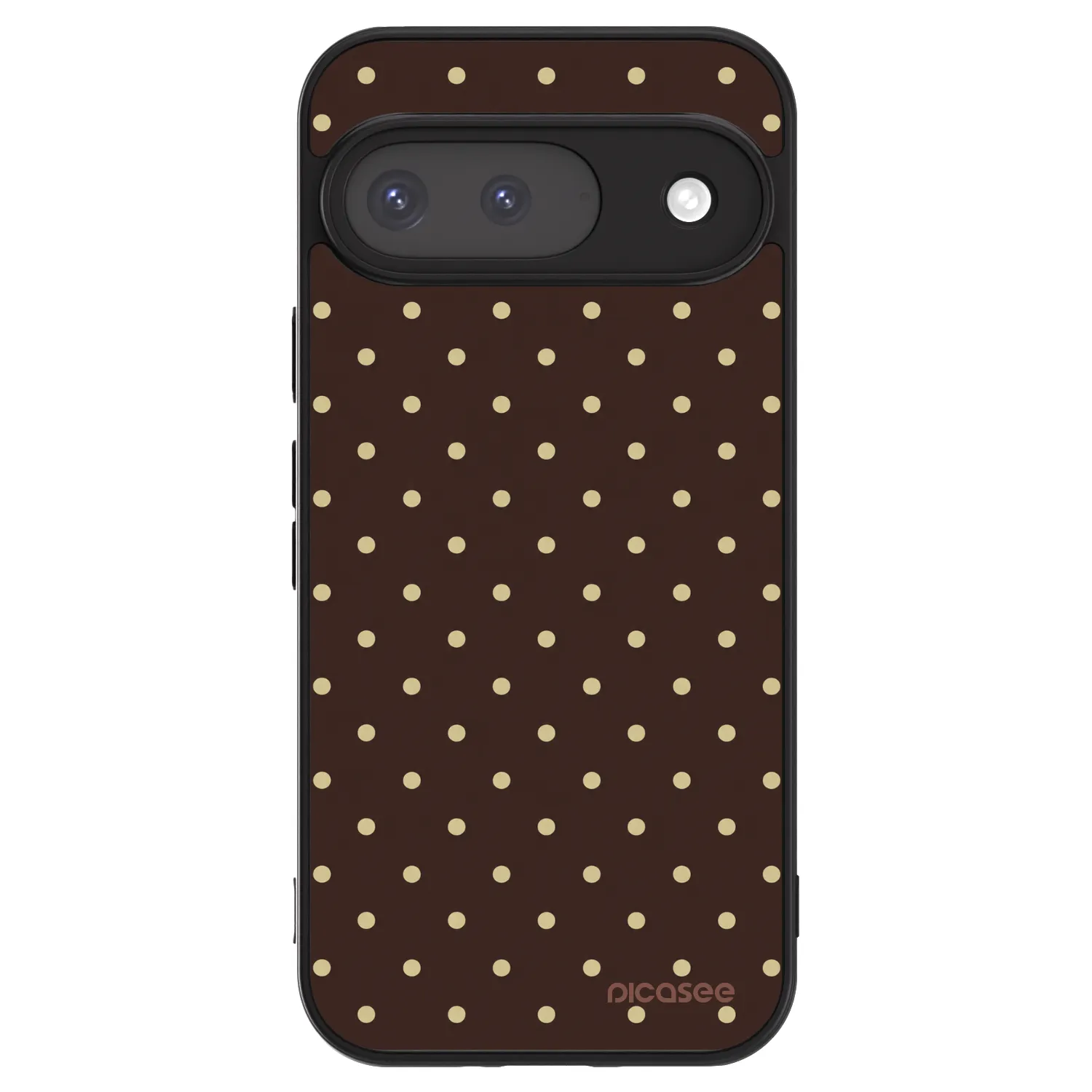 Picasee ULTIMATE CASE für Google Pixel 9 - Vanilla Dots & Chocolate