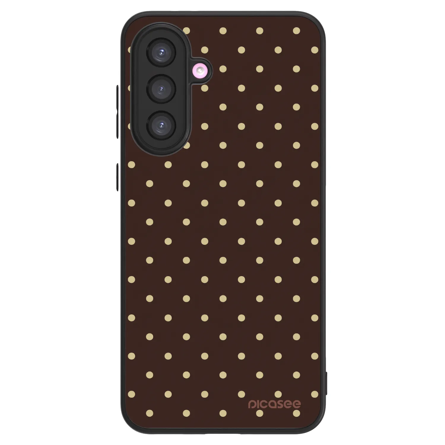 Picasee ULTIMATE CASE für Samsung Galaxy A56 5G A566B - Vanilla Dots & Chocolate