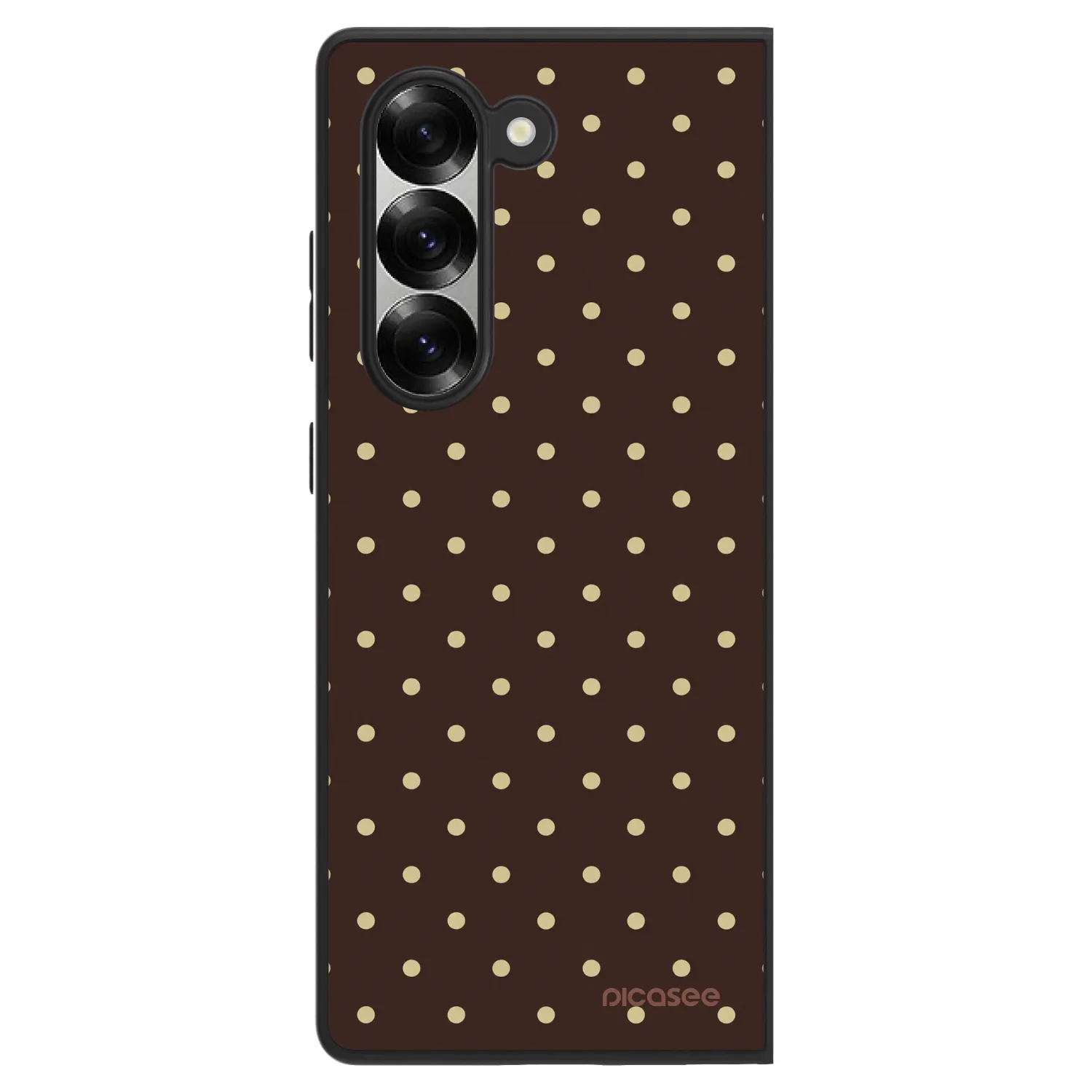 Picasee ULTIMATE CASE für Samsung Galaxy Z Fold6 5G - Vanilla Dots & Chocolate