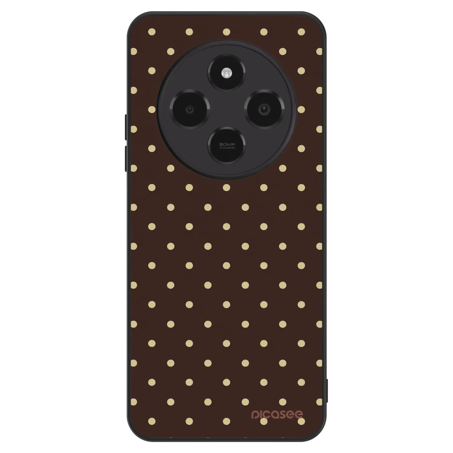 Picasee ULTIMATE CASE für Xiaomi Poco C75 - Vanilla Dots & Chocolate