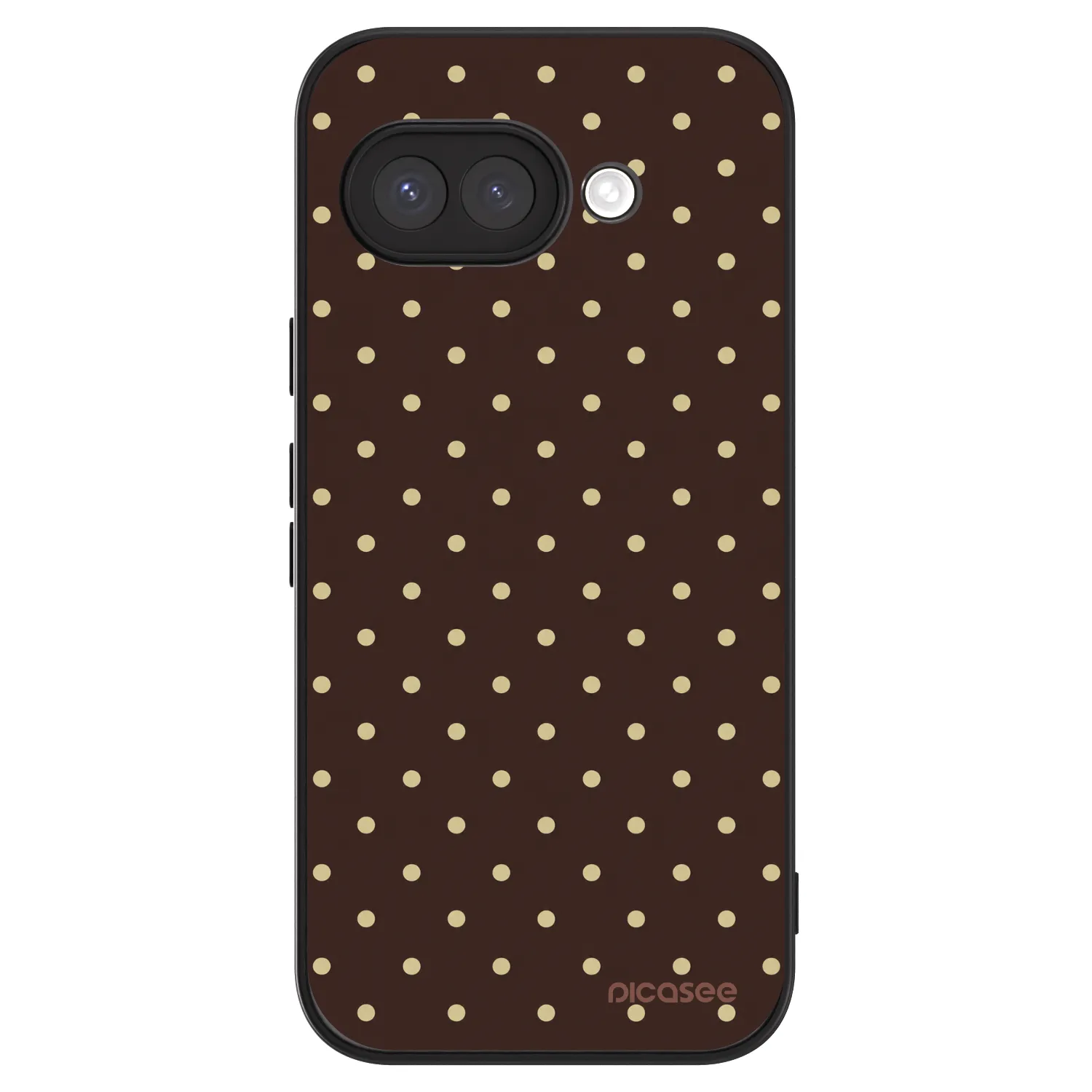 Picasee ULTIMATE CASE für Google Pixel 9a - Vanilla Dots & Chocolate