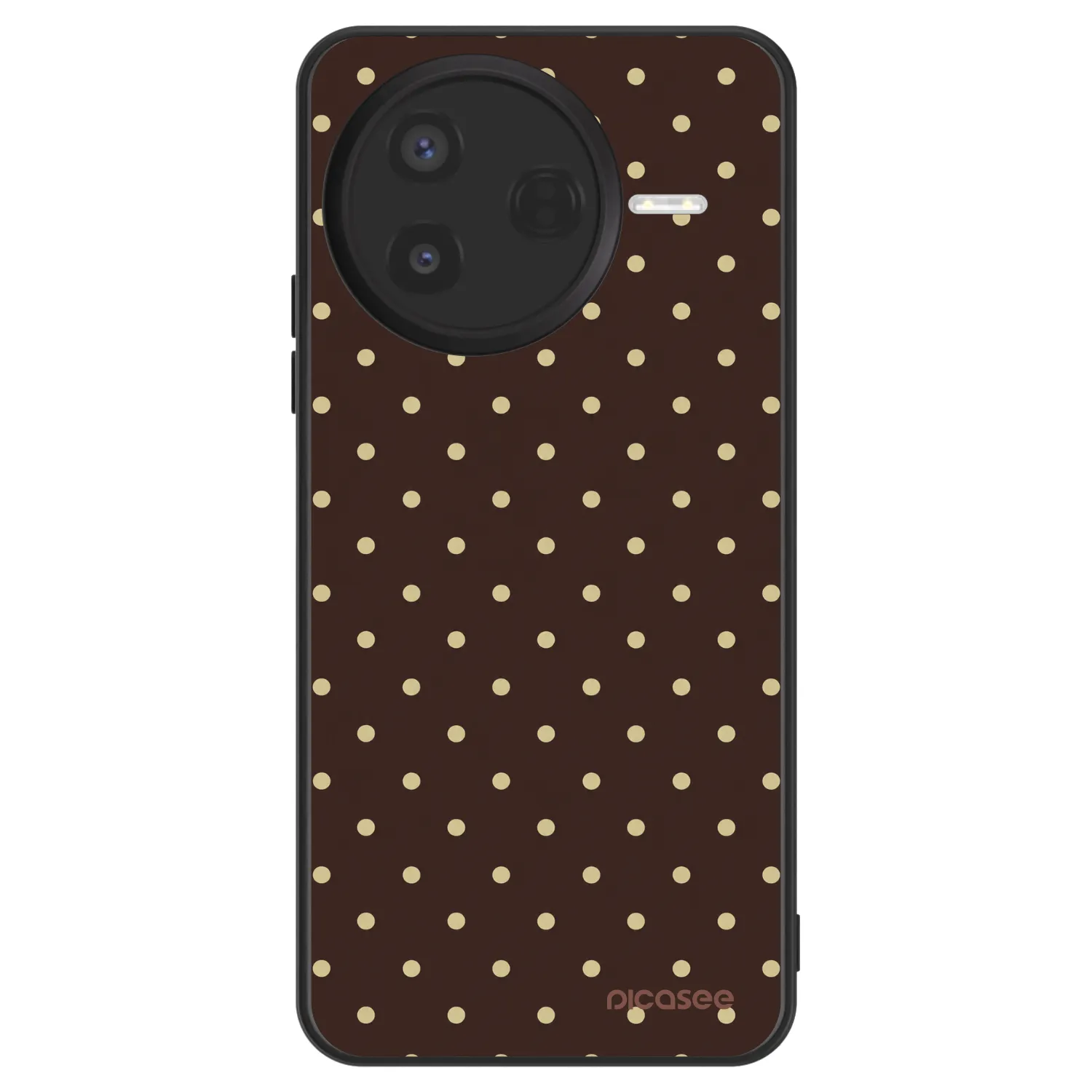Picasee ULTIMATE CASE für Xiaomi Poco F7 Pro 5G - Vanilla Dots & Chocolate