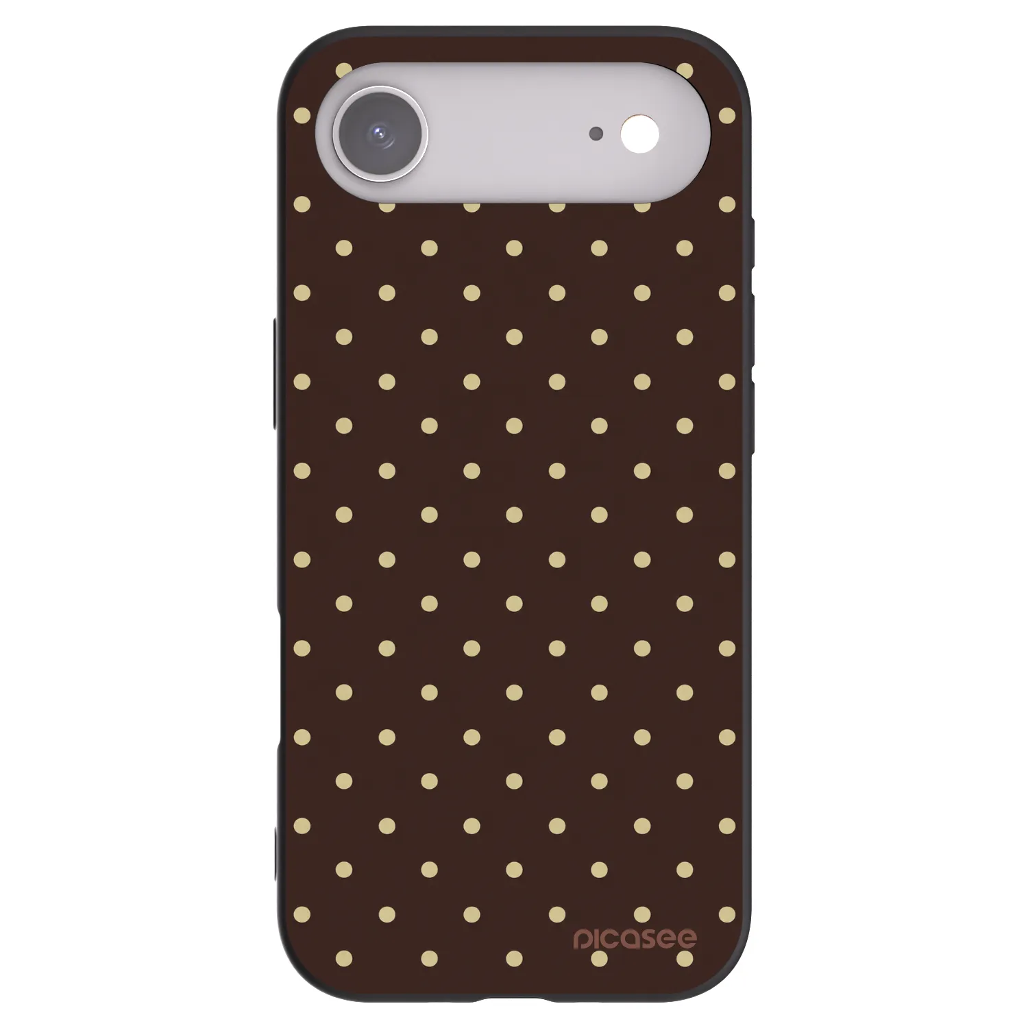 Picasee Apple iPhone Air Hülle - Schwarzes Silikon - Vanilla Dots & Chocolate