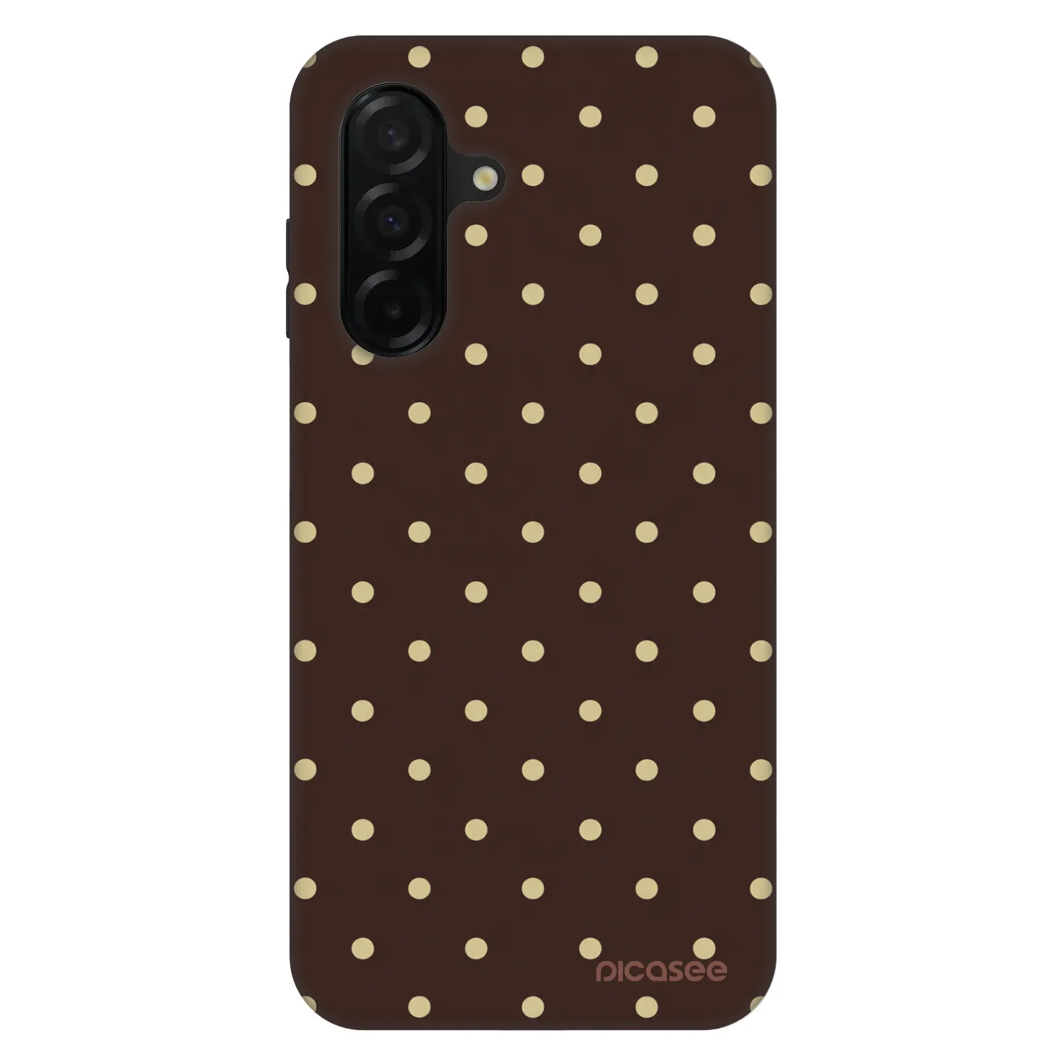 Picasee Fashion Case für Samsung Galaxy A26 5G A266B - Vanilla Dots & Chocolate