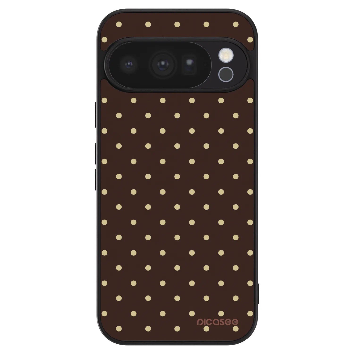 Picasee ULTIMATE CASE für Google Pixel 10 Pro - Vanilla Dots & Chocolate