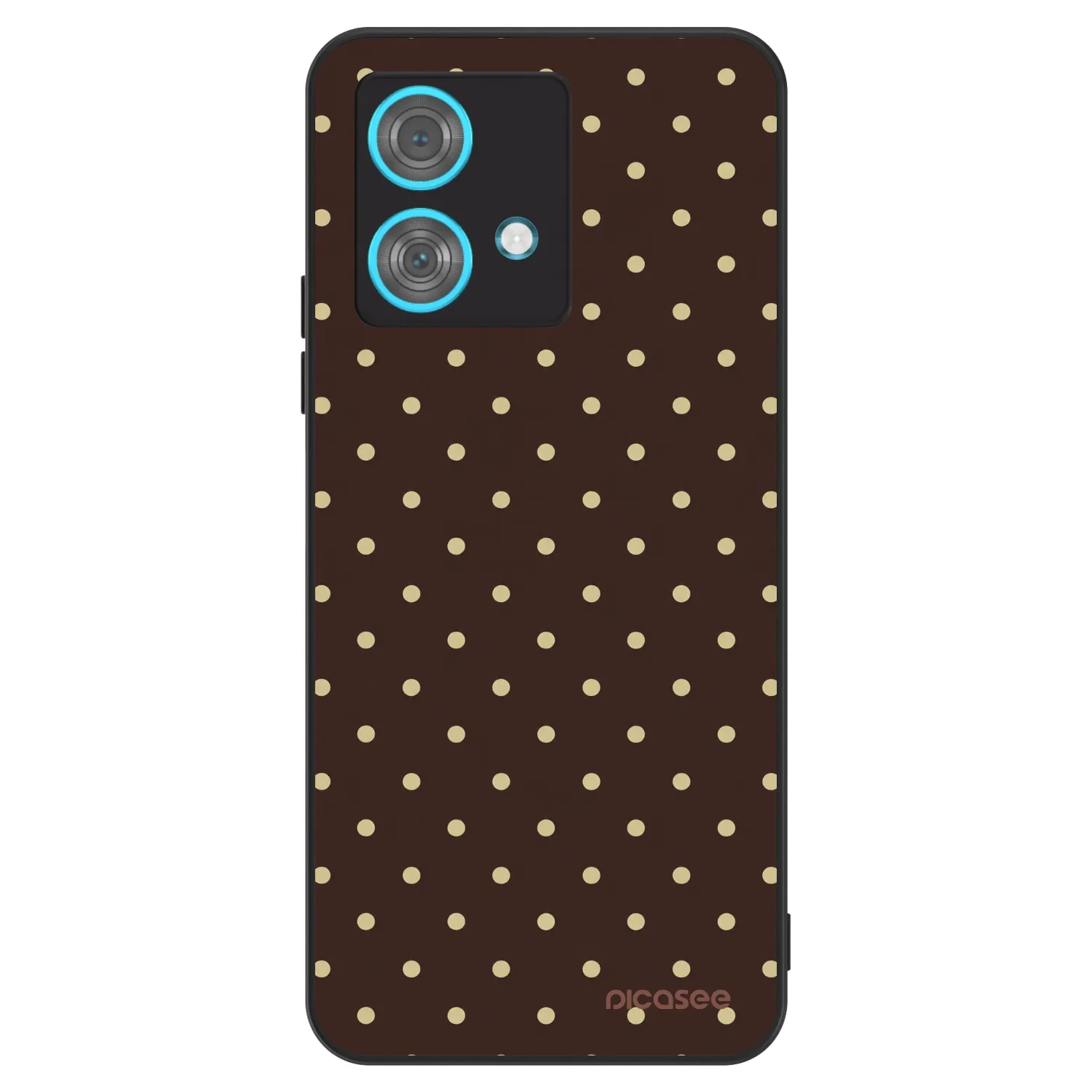 Picasee ULTIMATE CASE für Motorola Edge 40 Neo - Vanilla Dots & Chocolate