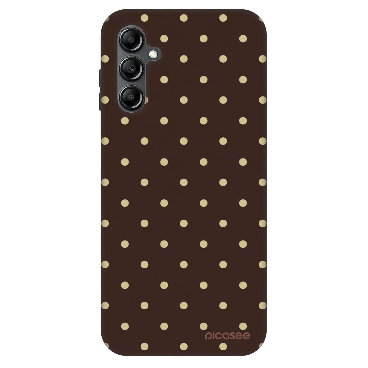 Picasee Fashion Case für Samsung Galaxy A16 4G - Vanilla Dots & Chocolate