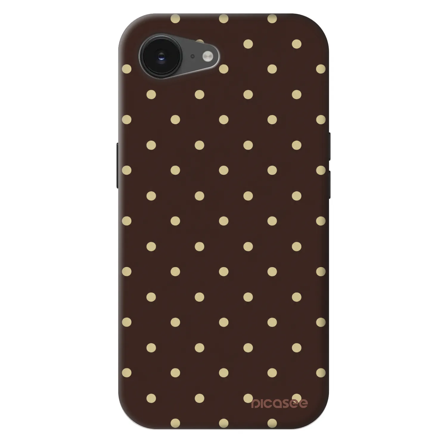 Picasee Fashion Case MagSafe für Apple iPhone 17e - Vanilla Dots & Chocolate