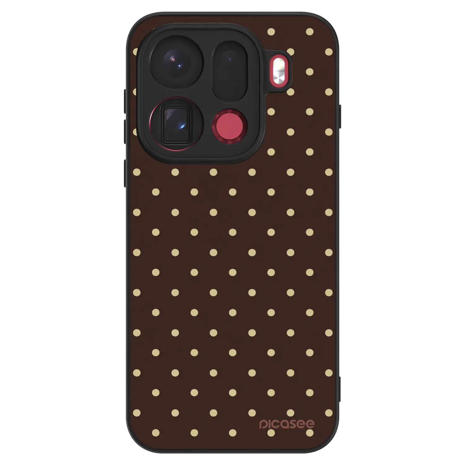 Picasee ULTIMATE CASE für OPPO Find X9 Pro - Vanilla Dots & Chocolate