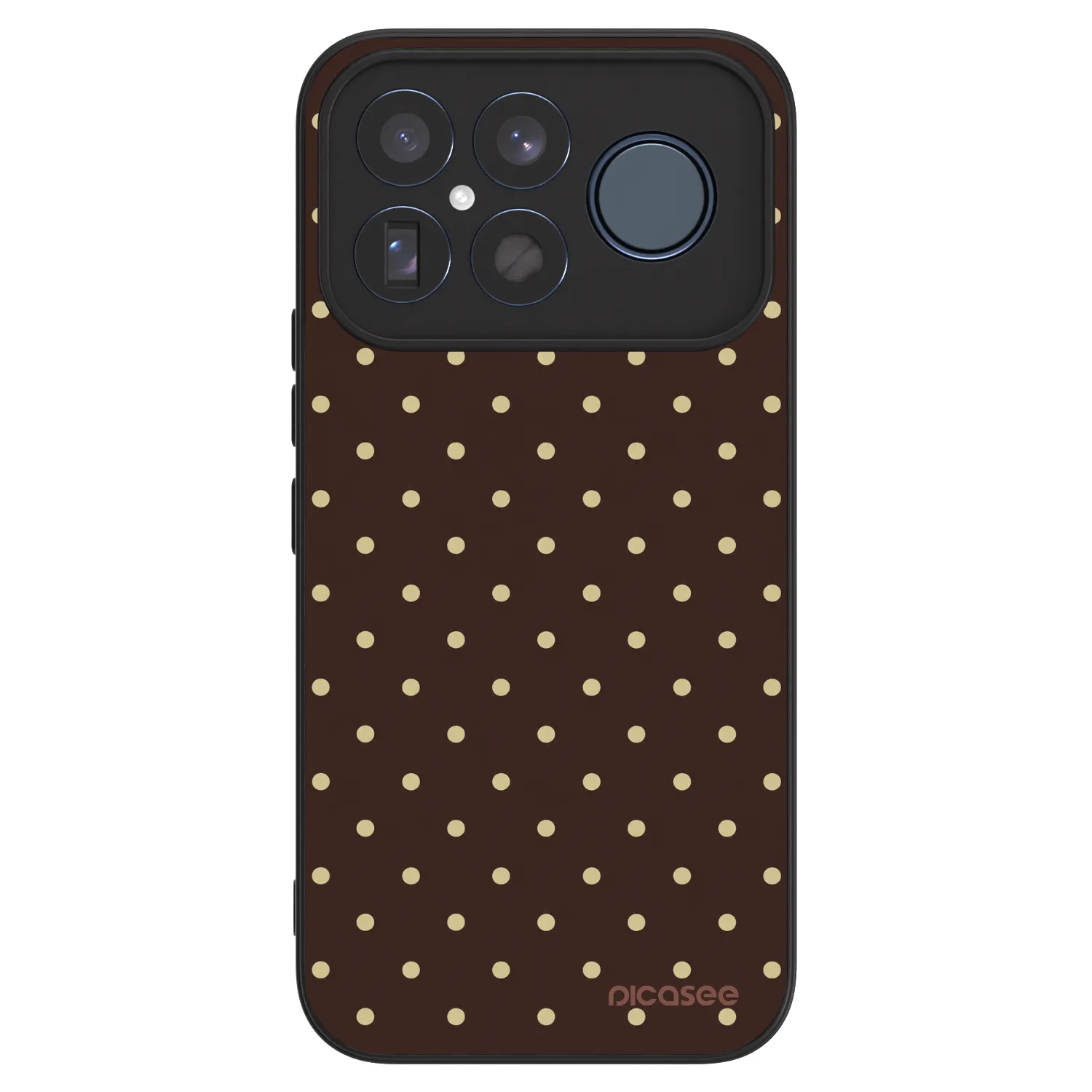 Picasee ULTIMATE CASE für Xiaomi Poco F8 Ultra - Vanilla Dots & Chocolate