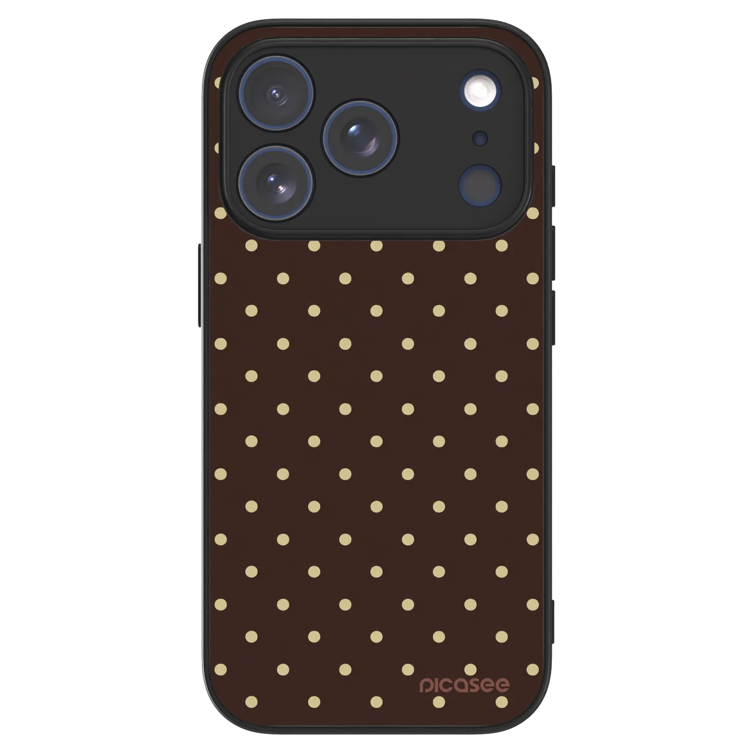 Picasee ULTIMATE CASE für Apple iPhone 18 Pro - Vanilla Dots & Chocolate