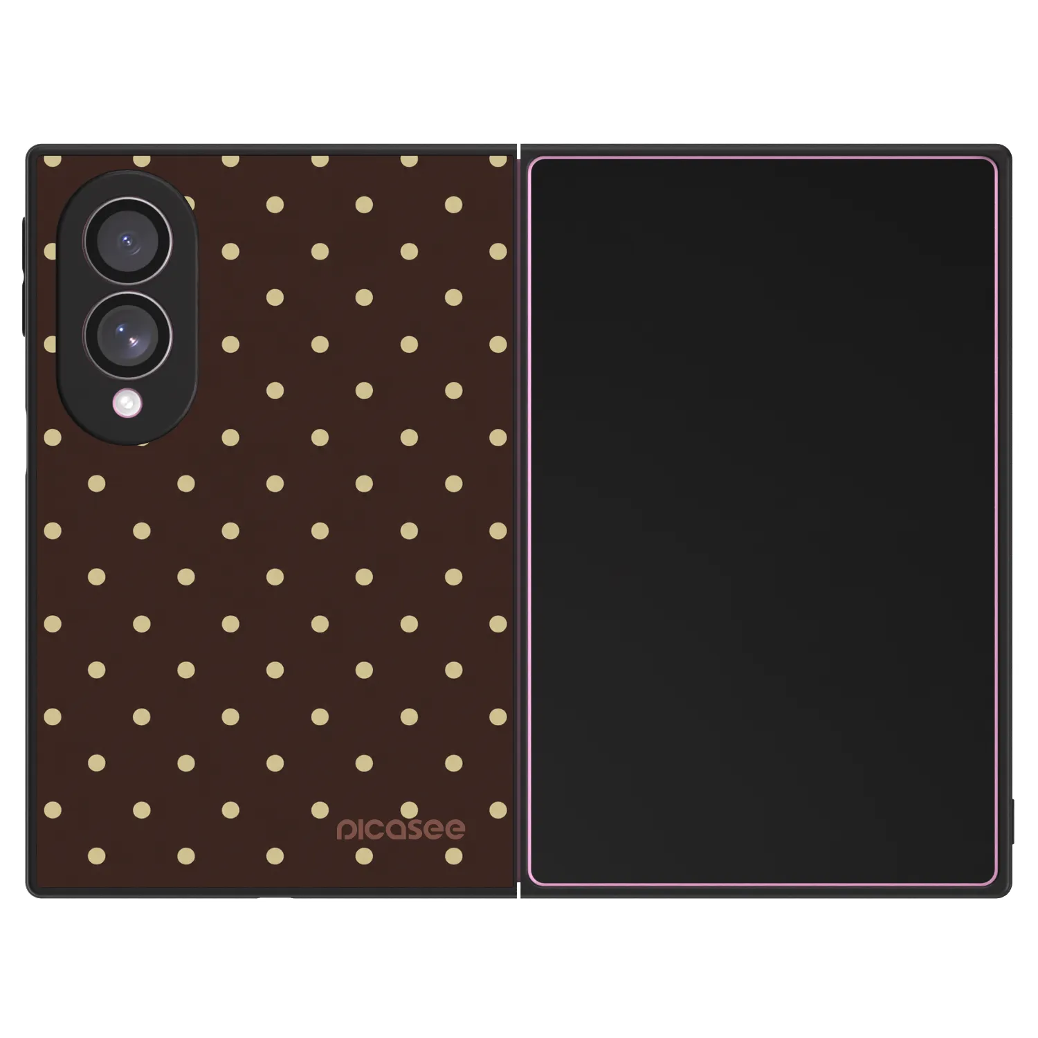 Picasee ULTIMATE CASE für Samsung Galaxy Z Fold8 5G - Vanilla Dots & Chocolate