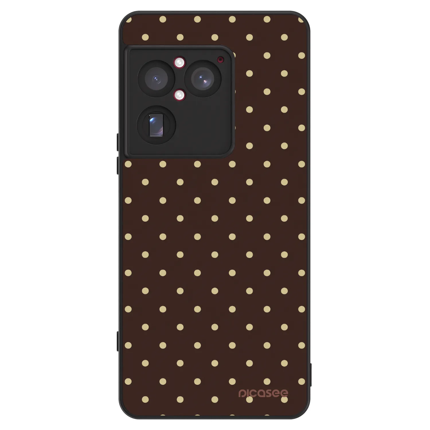 Picasee ULTIMATE CASE für Sony Xperia 1 VIII 5G - Vanilla Dots & Chocolate