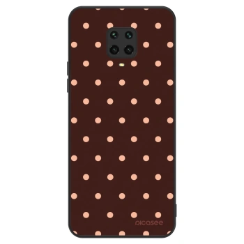 Hülle für Xiaomi Redmi Note 9 Pro - Peach Dots & Chocolate