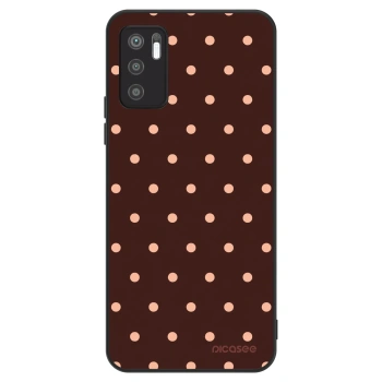 Hülle für Xiaomi Redmi Note 10 5G - Peach Dots & Chocolate