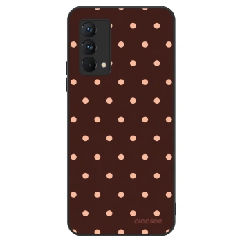 Hülle für Realme GT Master Edition 5G - Peach Dots & Chocolate