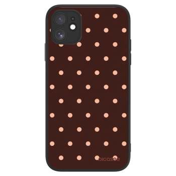 ULTIMATE CASE MagSafe für Apple iPhone 11 - Peach Dots & Chocolate