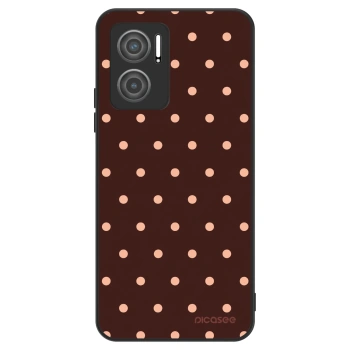 Hülle für Xiaomi Redmi 10 5G - Peach Dots & Chocolate