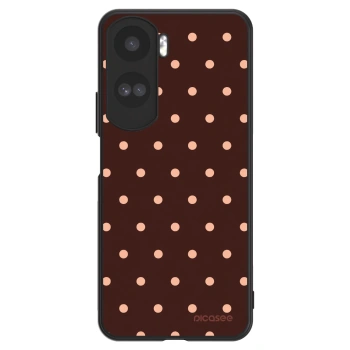 Hülle für Honor 90 Lite 5G - Peach Dots & Chocolate