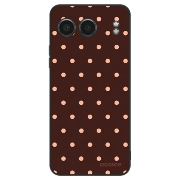 Hülle für OnePlus Nord 4 - Peach Dots & Chocolate