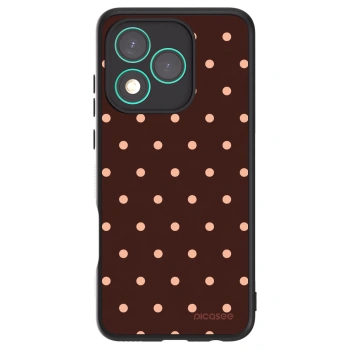 Hülle für Honor 400 Lite 5G - Peach Dots & Chocolate