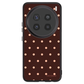 Hülle für Vivo X200 Pro - Peach Dots & Chocolate