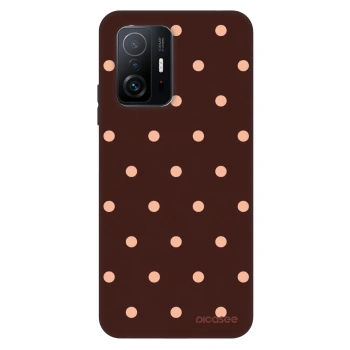 Hülle für Xiaomi 11T Pro - Peach Dots & Chocolate