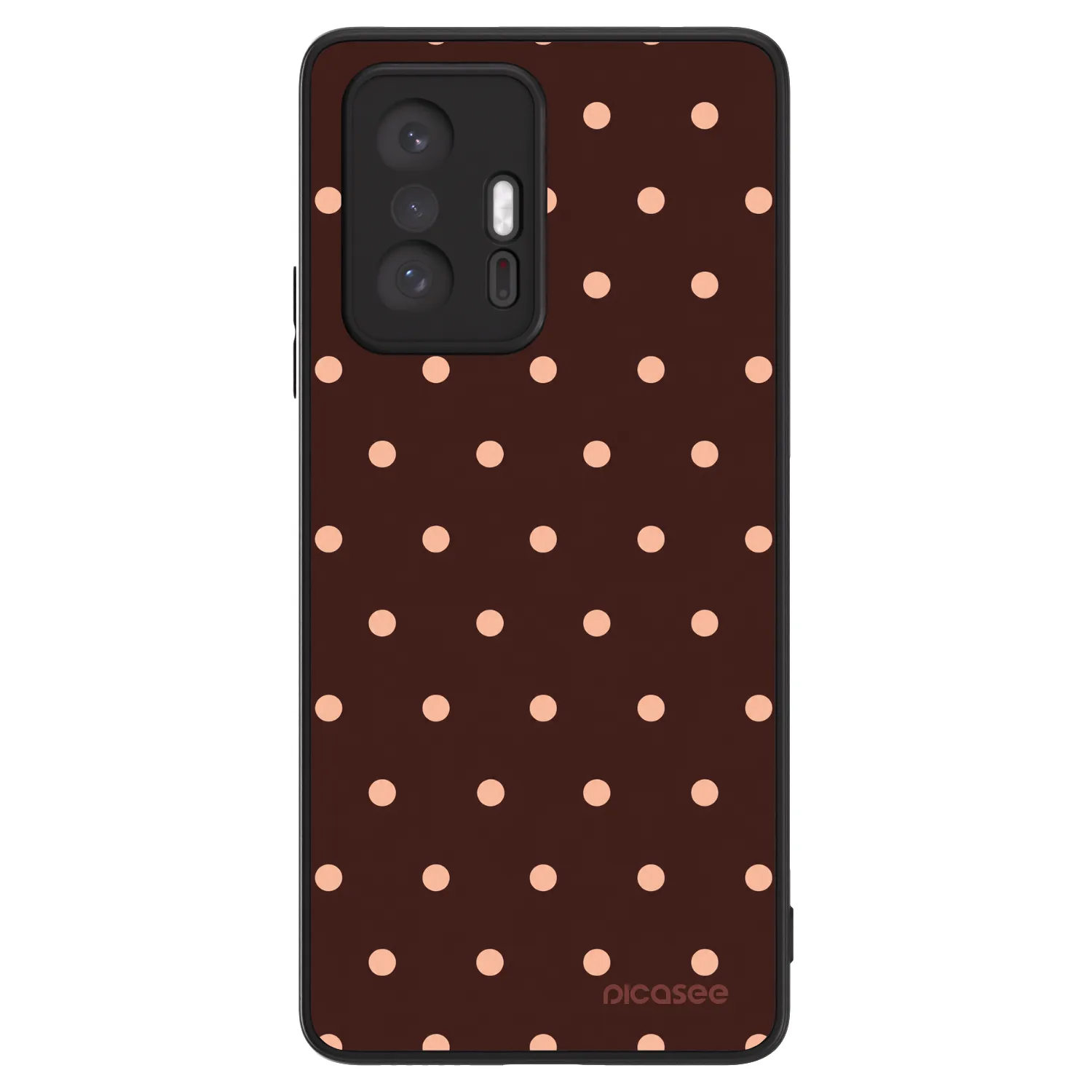 Picasee ULTIMATE CASE für Xiaomi 11T - Peach Dots & Chocolate