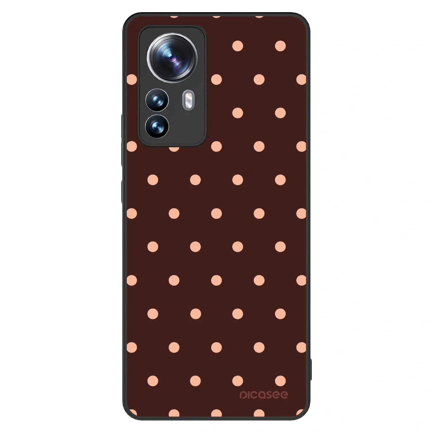 Picasee ULTIMATE CASE für Xiaomi 12 Pro - Peach Dots & Chocolate