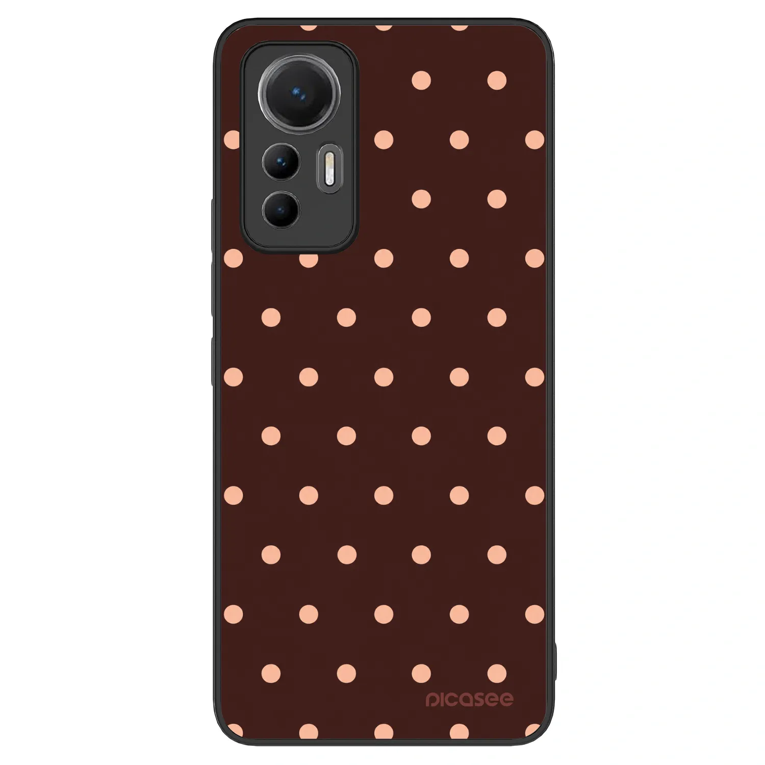Picasee ULTIMATE CASE für Xiaomi 12 Lite - Peach Dots & Chocolate