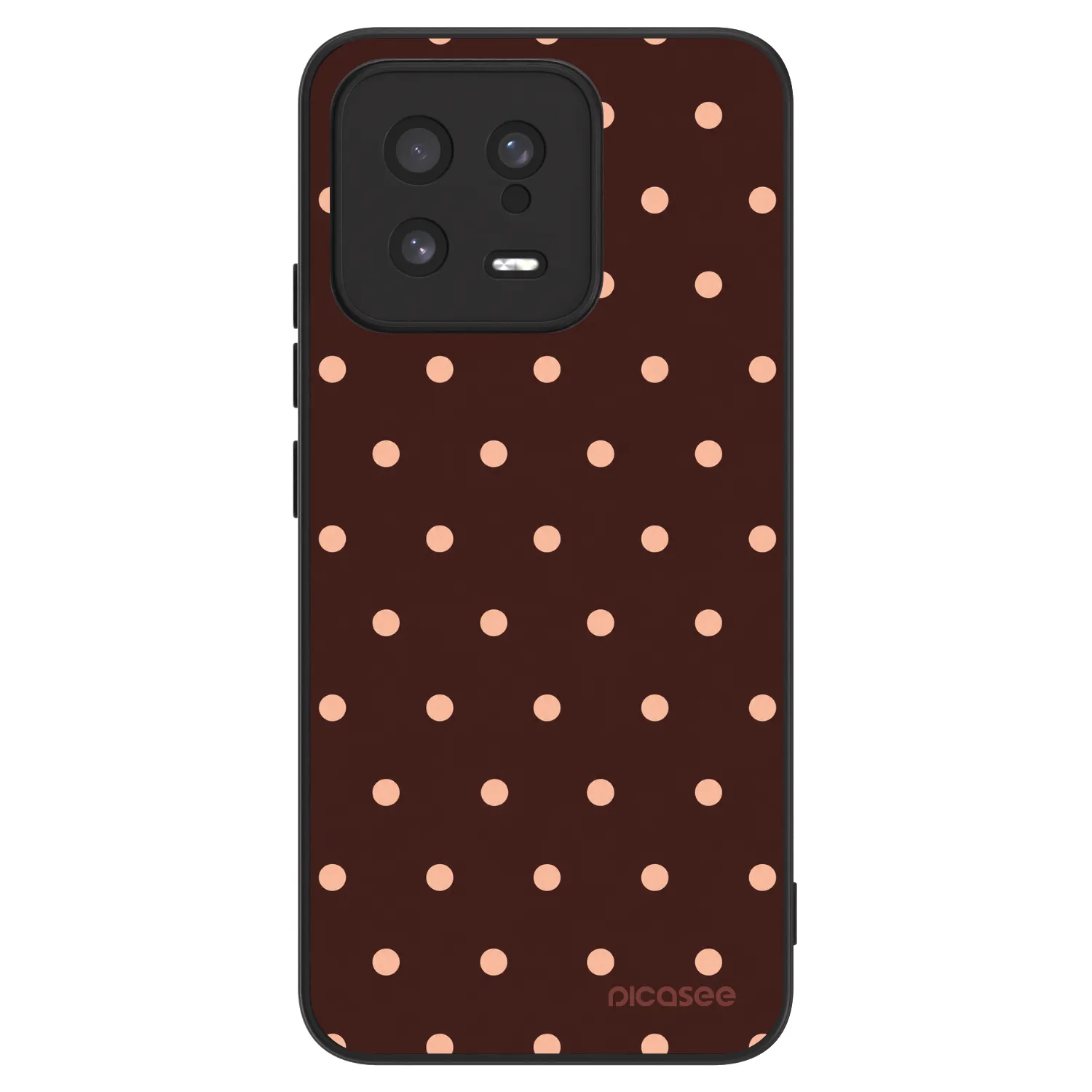 Picasee ULTIMATE CASE für Xiaomi 13 - Peach Dots & Chocolate