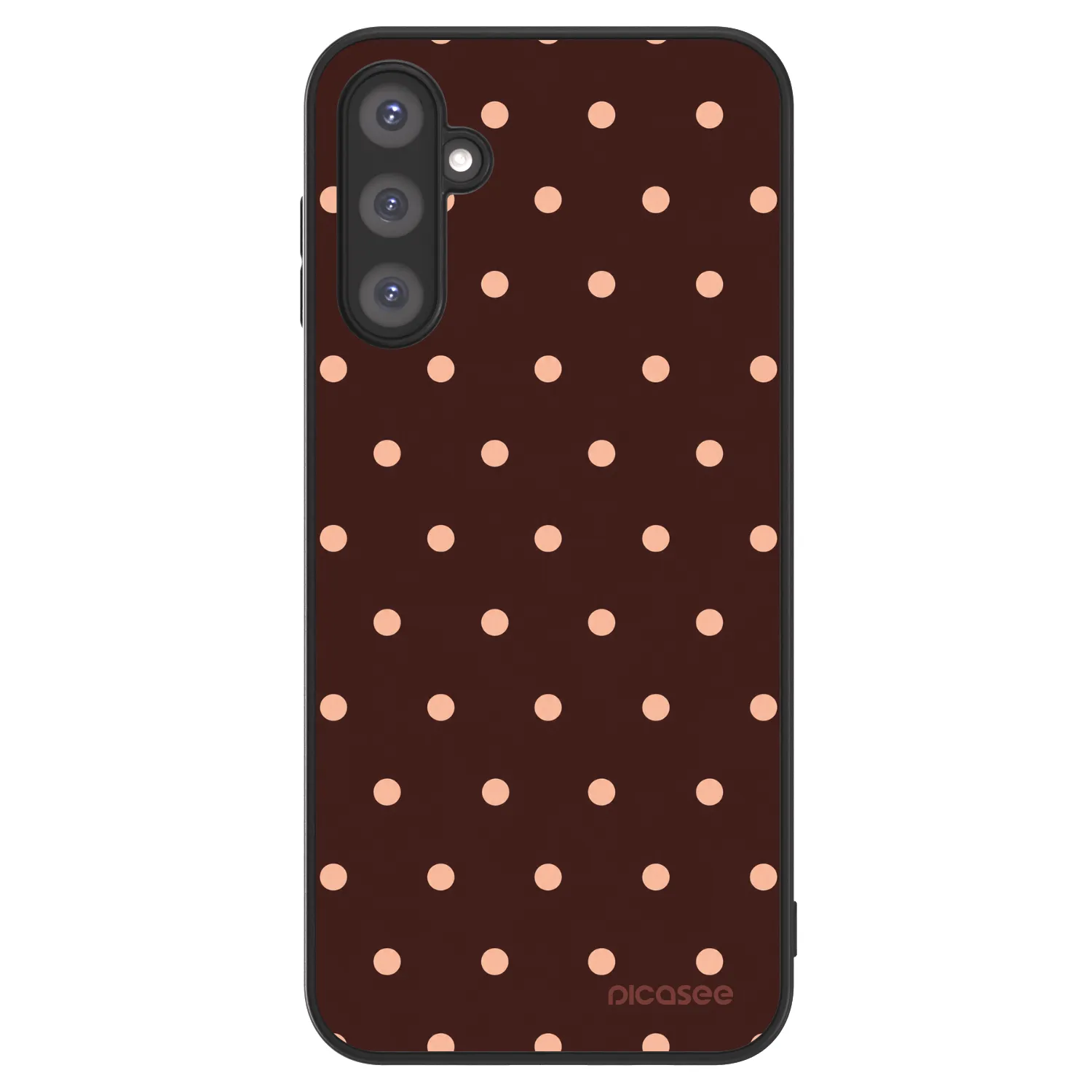 Picasee ULTIMATE CASE für Samsung Galaxy A05s A057G - Peach Dots & Chocolate
